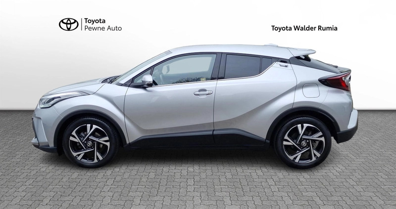 Toyota C-HR cena 114800 przebieg: 37860, rok produkcji 2022 z Pelplin małe 277